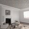Ekena Millwork 66 56W x 66 56H x 38T Large Laird Decorative Fretwork Wood Ceiling Panels, Birch CELW67X67X0375LRDBI - alternate 1